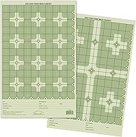 Vista 12 de Rite in The Rain Weatherproof Diamond Pattern MOA Precision Distance Shooting Targets, 11" x 17", 25 Sheet Pack (No. TGMOALR-D)