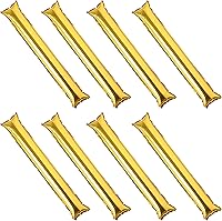 Vista 12 de Comicfs Bam Bam Thunder - 40 palos gruesos de papel metálico para animar a bailar, bailar, baloncesto, fútbol, ruidos