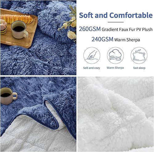 Vista 116 de yescool - Manta con peso, 10 libras, fresca, transpirable, con cuentas de cristal prémium, lavable a máquina, para dormir, 90-110 libras, 41 x 60