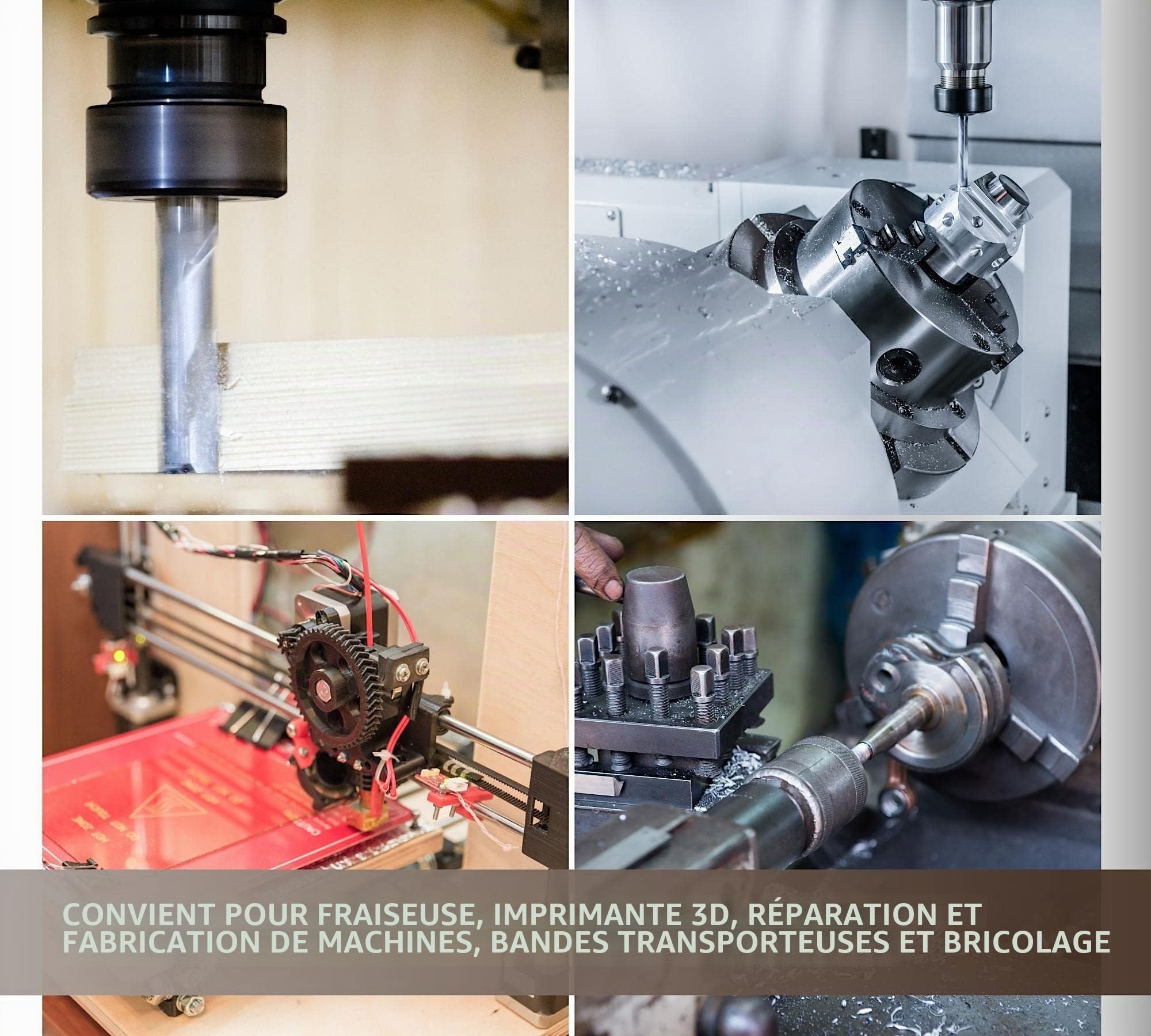 (PACK 2) DOJA Industrial | Roulements avec Support UCFC 207 Palier à Billes avec Support pour Axe de (40mm) roulements Paliers avec Supports pour : fraiseuse, Imprimante 3D, Tour, Bricolage.
