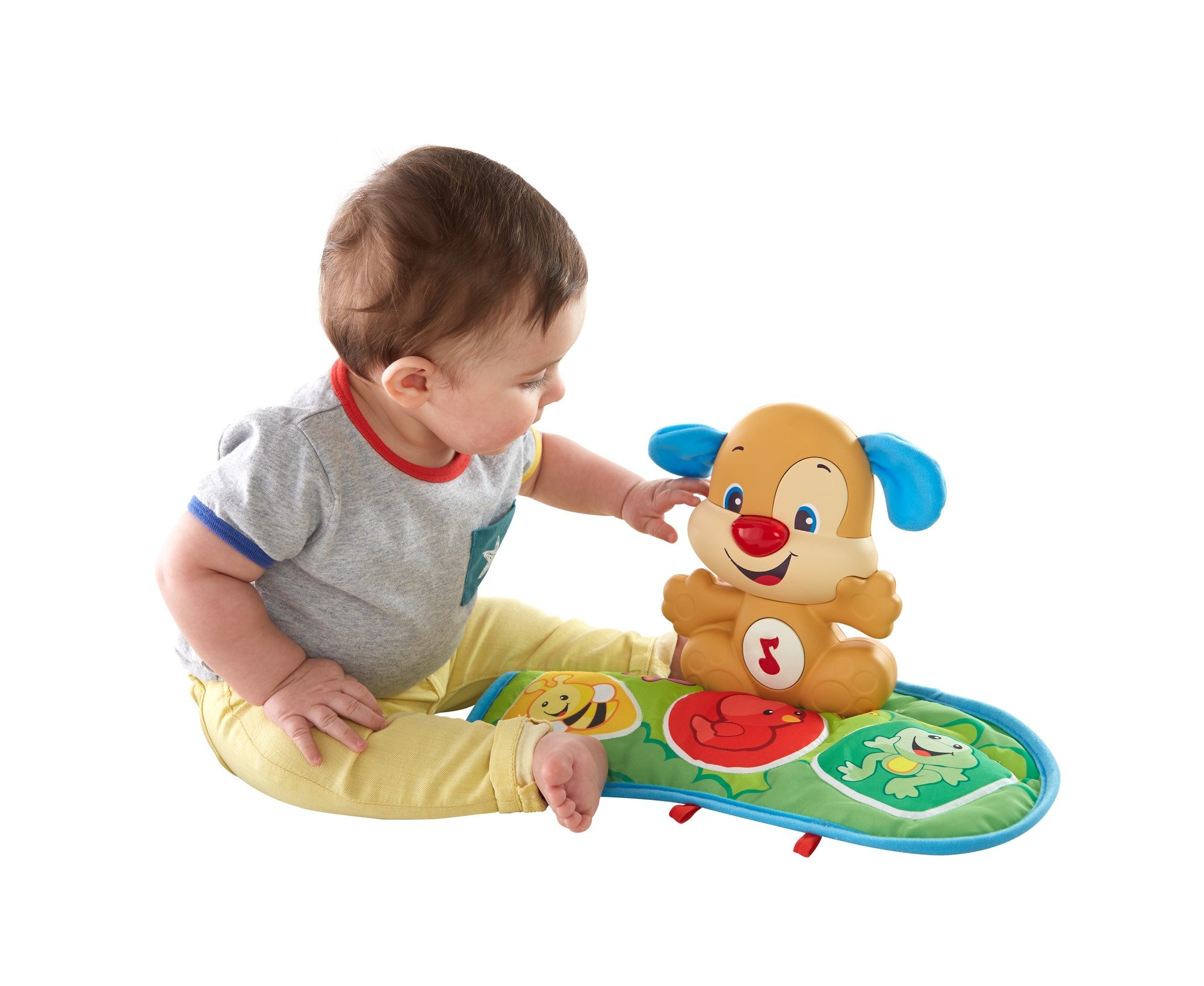 Mattel Fisher-Price FBD45 kocyk do zabawy, wielokolorowy
