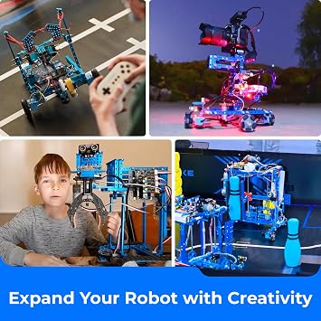 Makeblock mBot Ultimate 10 in 1 Robot Building Toys + 18650 Adapter Power Supply