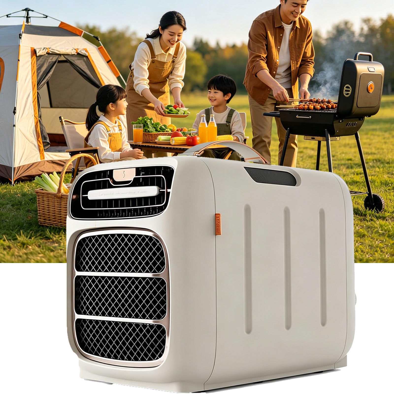 GBHJJ Portable Air Conditioner For Outdoor Camping Travel, Air Conditioning Caravan Onlycooling
