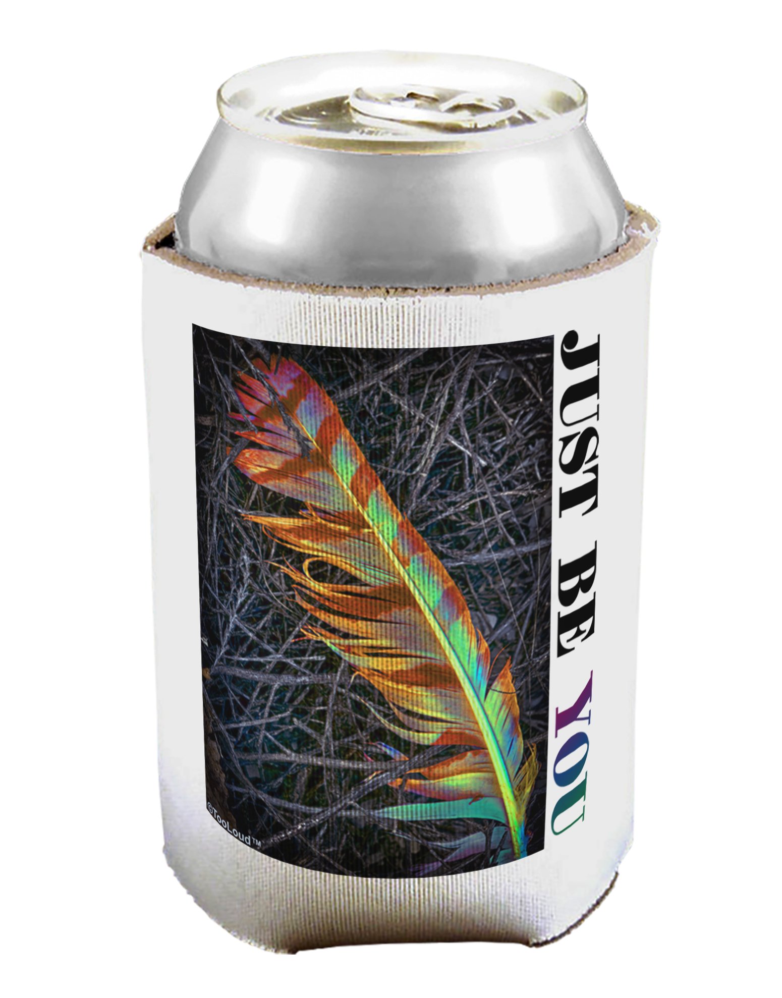 TOOLOUD Just Be You - Unique Can/Bottle Insulator Cooler - 2 Pack