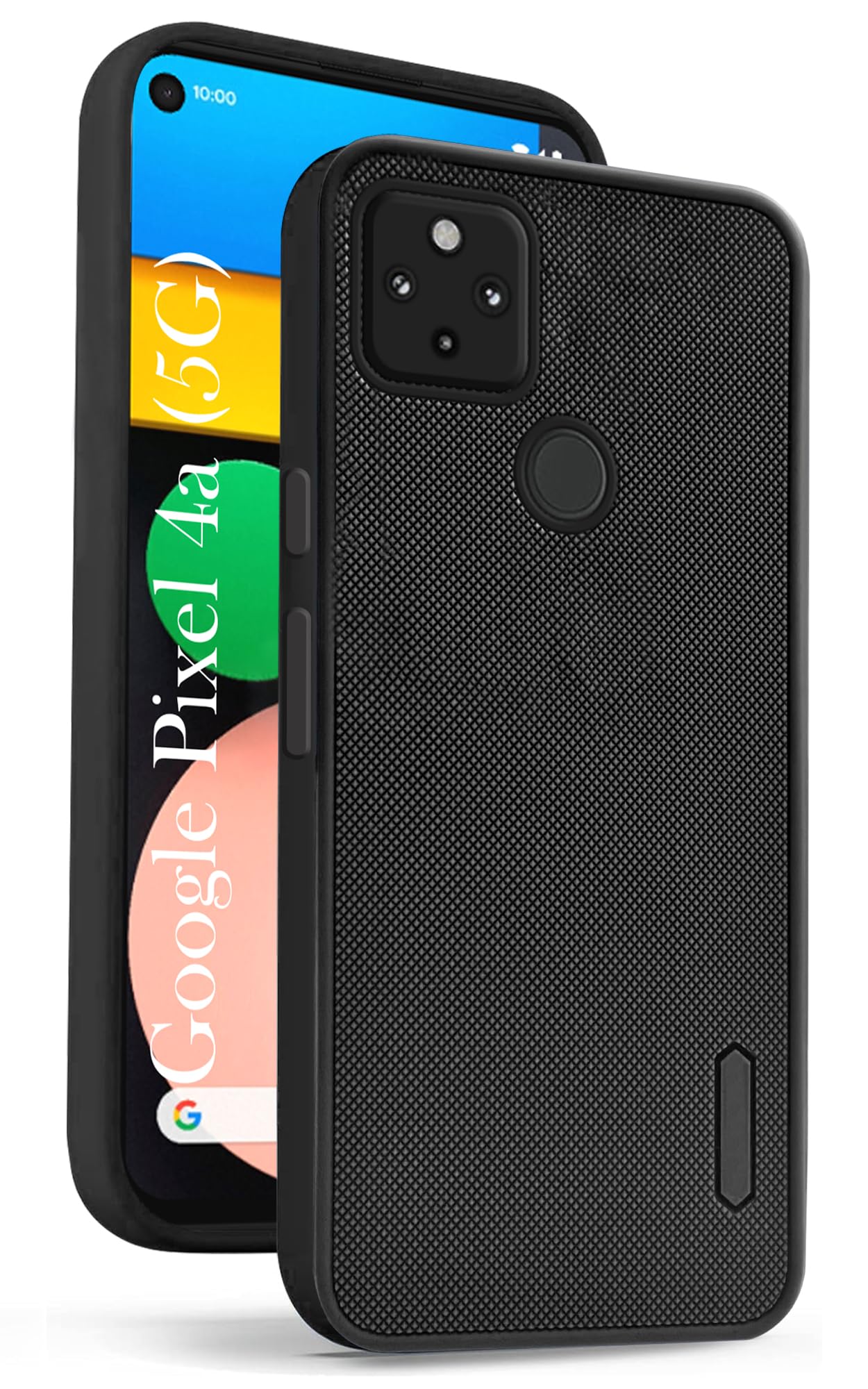 Jkobi Back Cover Case for Google Pixel 4a 5G (Textured Grip Design | Camera Protection | Slim and Light Weight | Soft Touch and Feel | Black) (B0D1BP93FC) Amazon Price History, Amazon Price Tracker