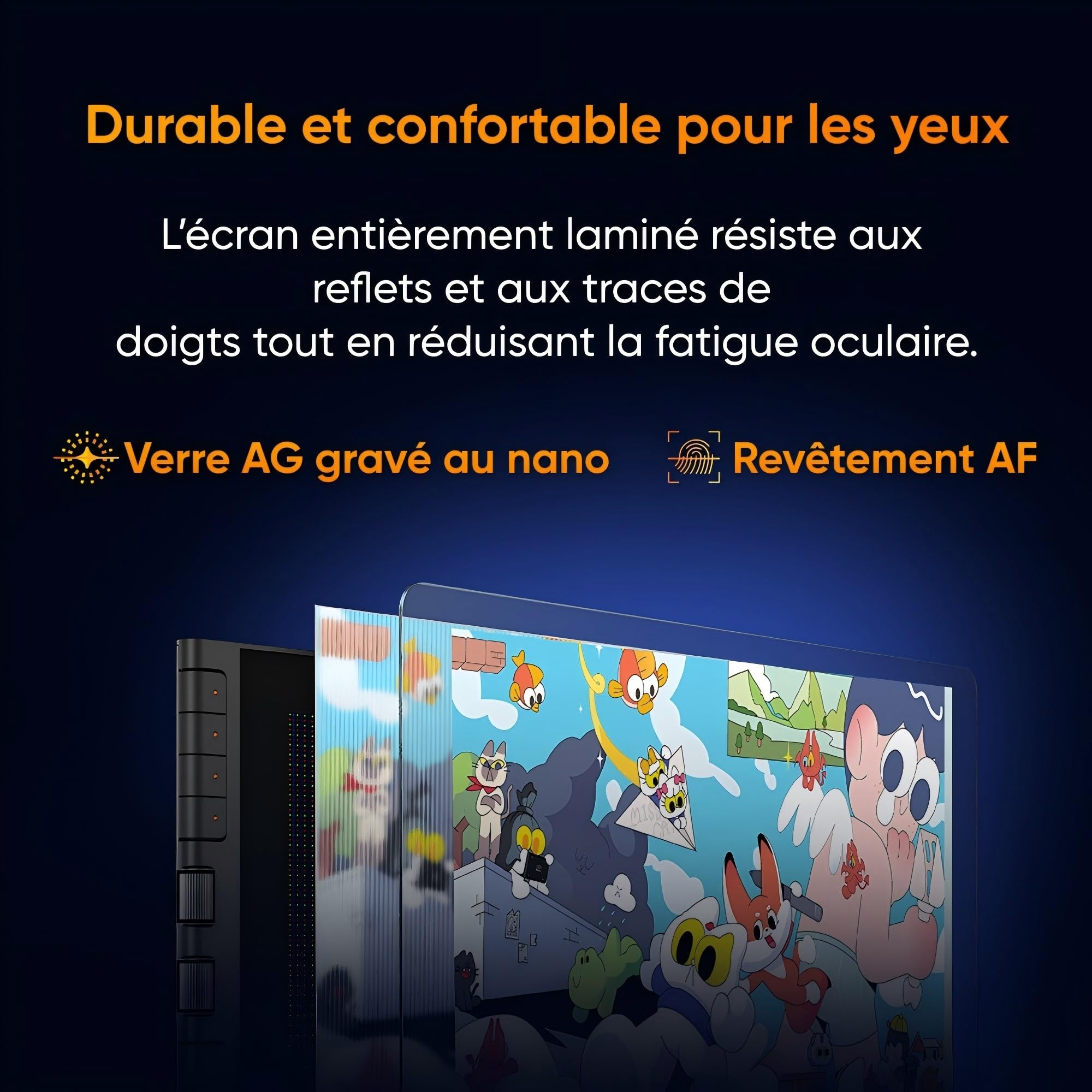 XPPen Artist 12 3rd (Édition 2025) Tablette Graphique Dessin avec Écran 12 Pouces, X4 Stylet Précis, 2 Molettes X-Dial, 8 Raccourcis, Support Fourni, Parfait pour Les Créatifs Nomades