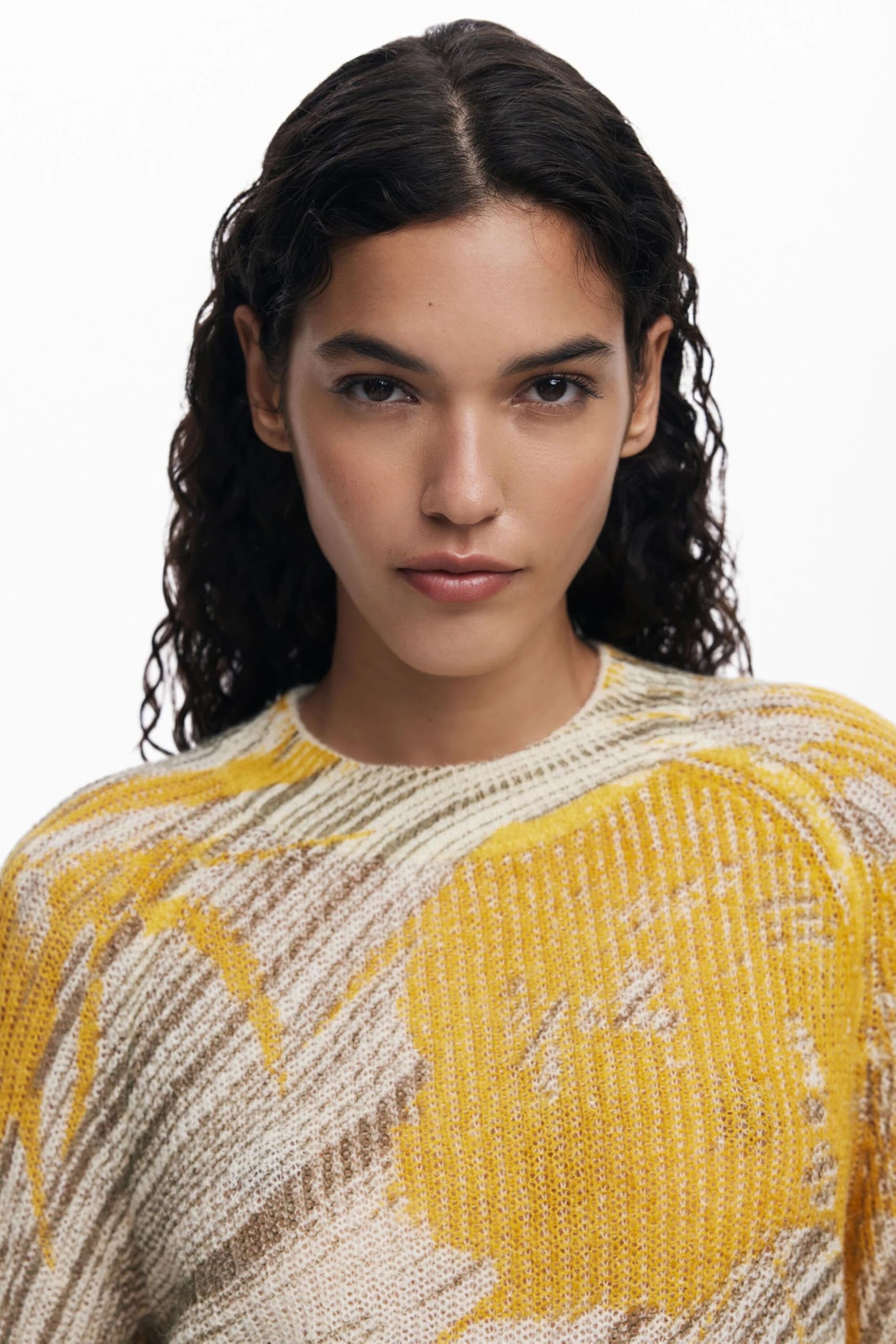 Desigual 25wwjf31 Pullover Sweater Donna