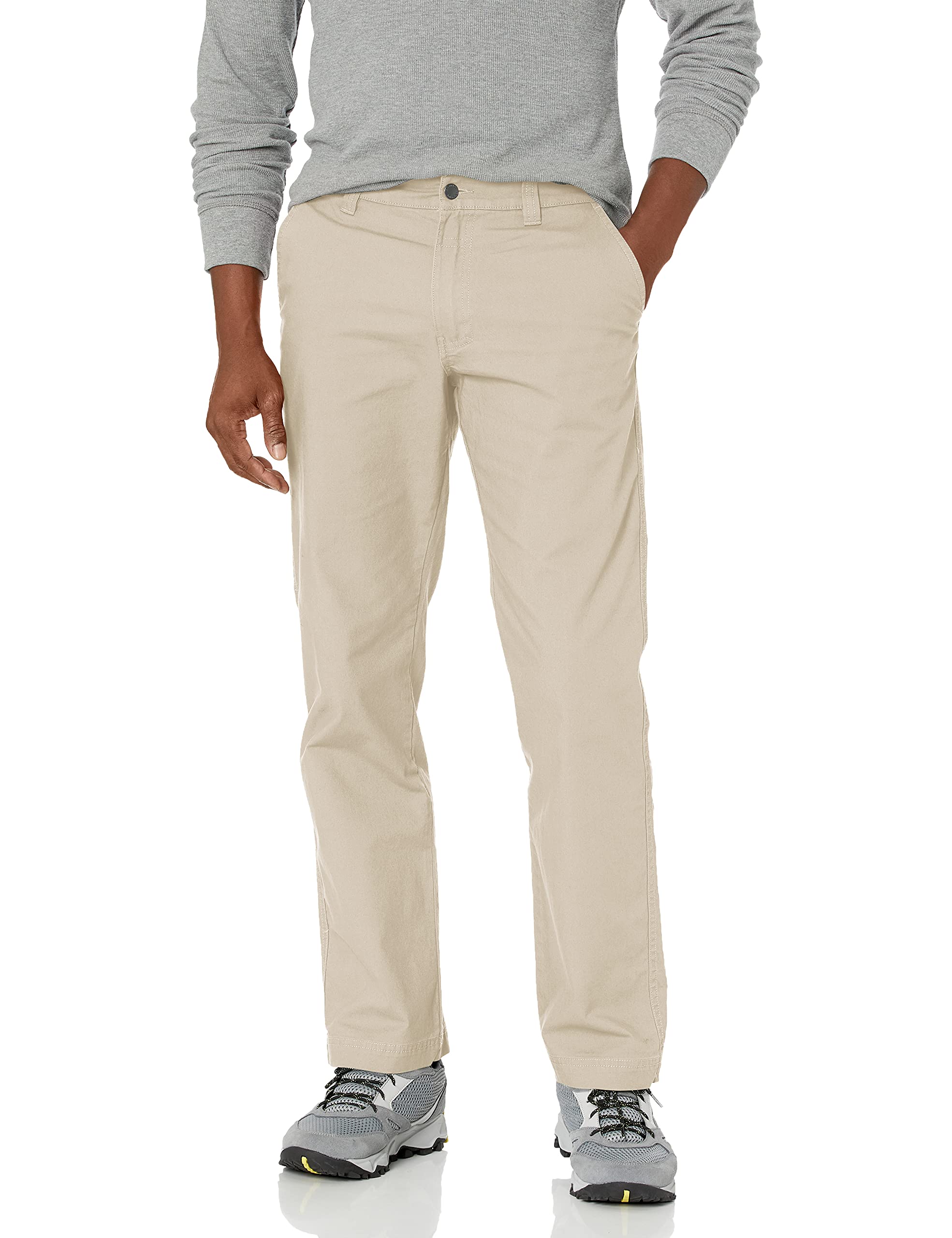 Columbia Men's Flex ROC Pant Hiking, Fossil, 38W x 34L