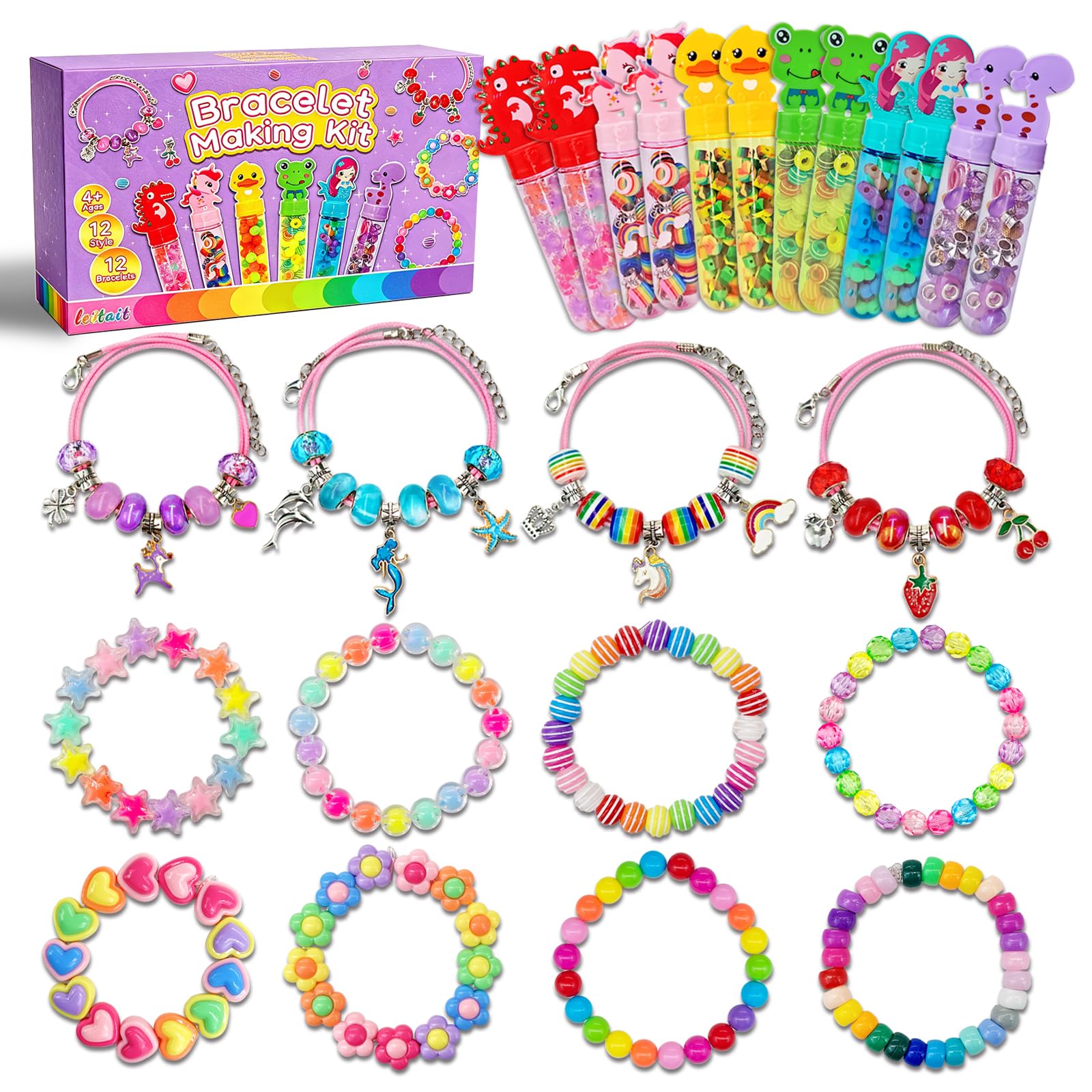 leitait 12 Pack Bracelet Wands - craft kits | Mubboo