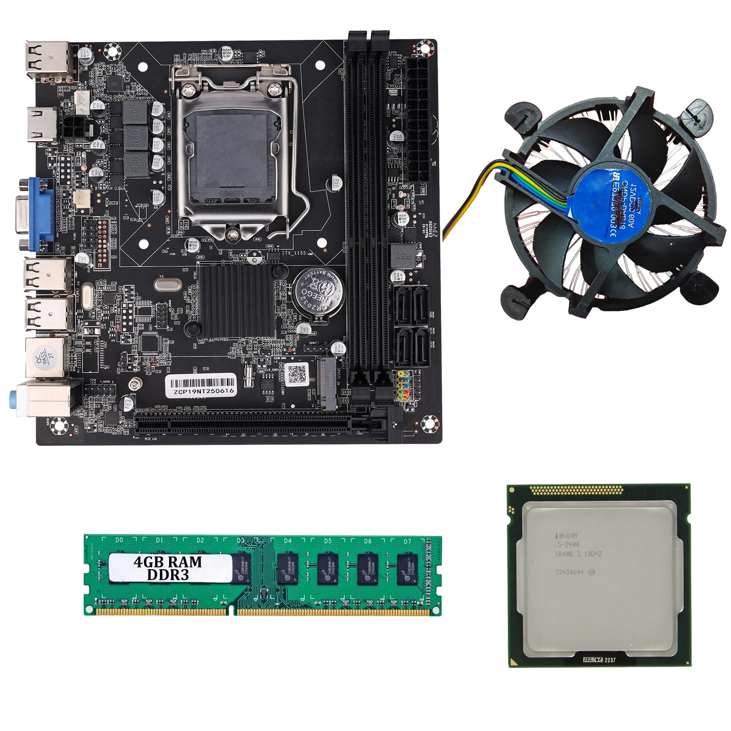 H61 Motherboard Combo with i5 2nd Generation Processor, 4GB DDR3 RAM & Cooling Fan – LGA 1155 Desktop PC Upgrade Kit for Home, Office, Billing, Study and Everyday Computing Performance-picture-21