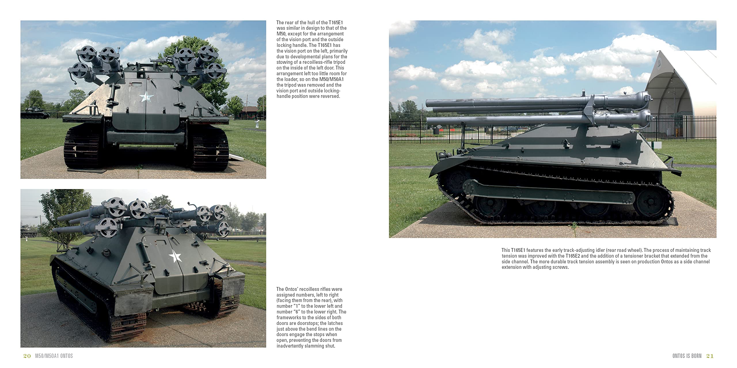 M50/M50A1 Ontos: Self-Propelled Multiple 106 mm Recoilless Rifle
