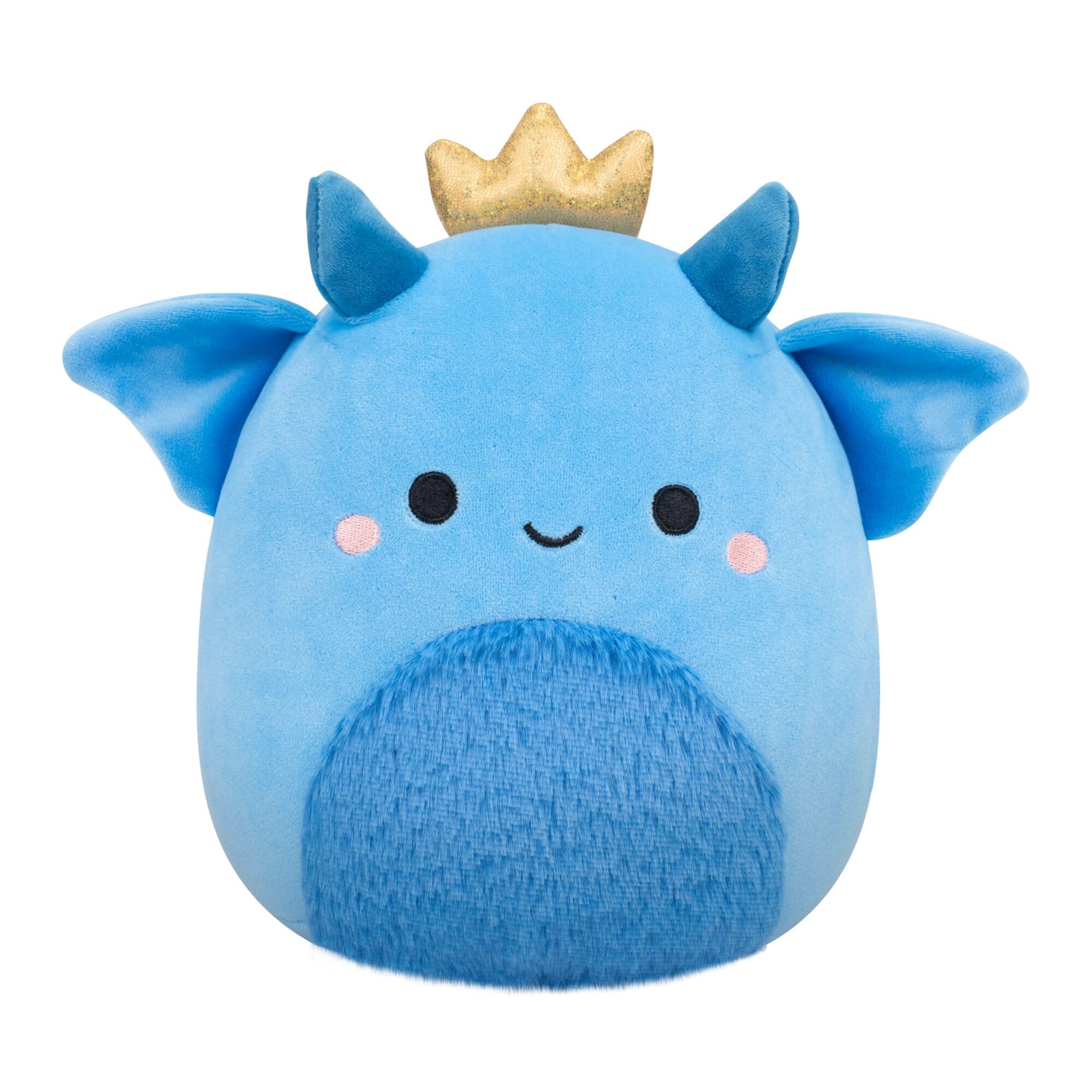 Squishmallows Original 7.5-Inch Joon the Blue Goblin King - Official Jazwares Plush