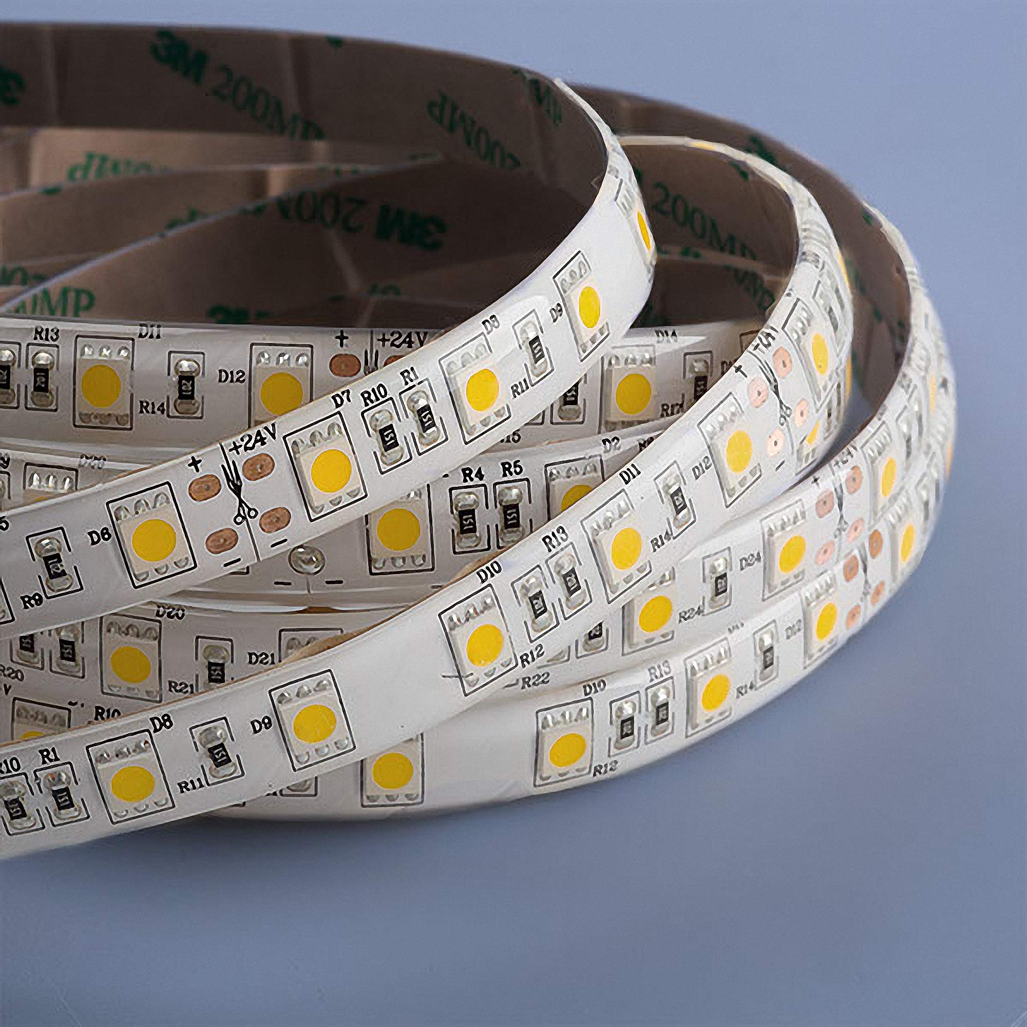 LED Strip 5050 blanc neutre (4000K) 72W 500CM 24V IP44