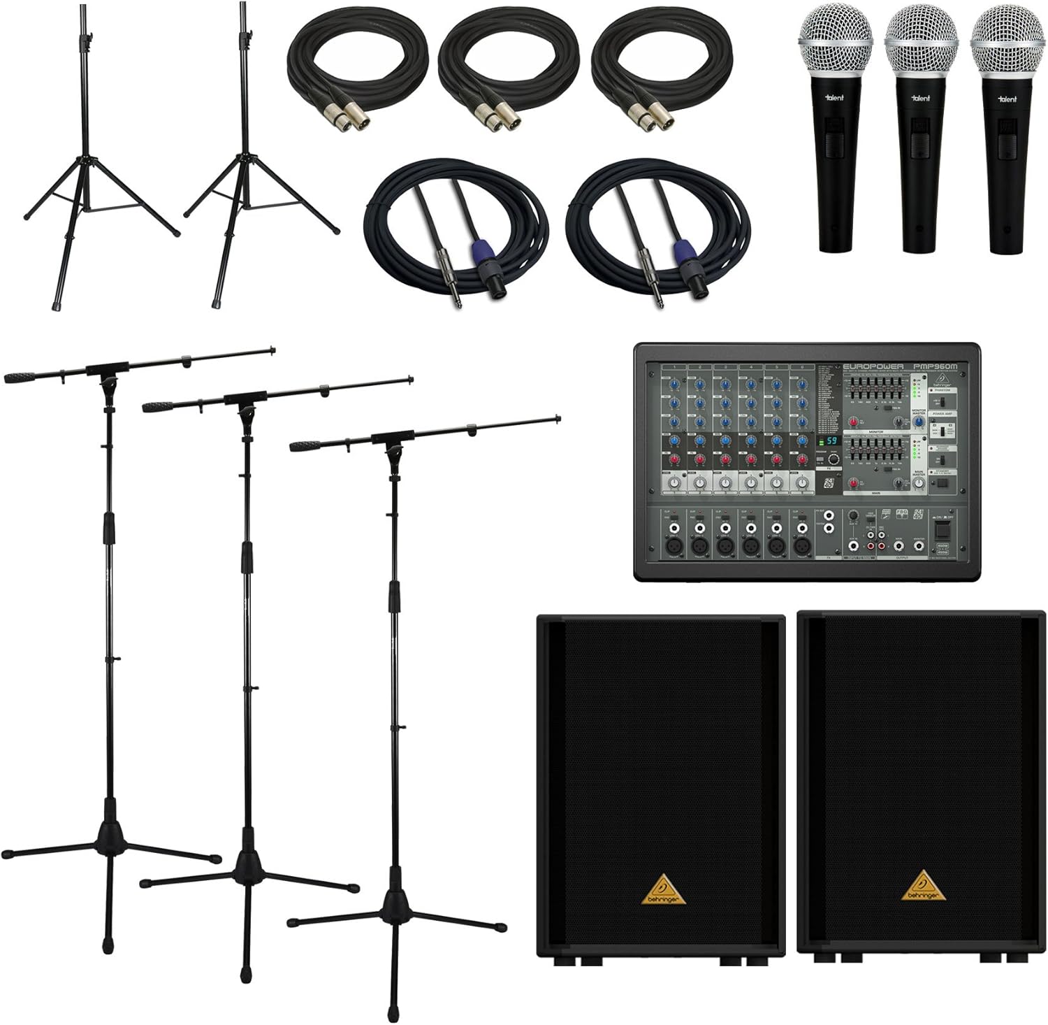 Complete PA System Package for Band 3 Mics Amazon.ca