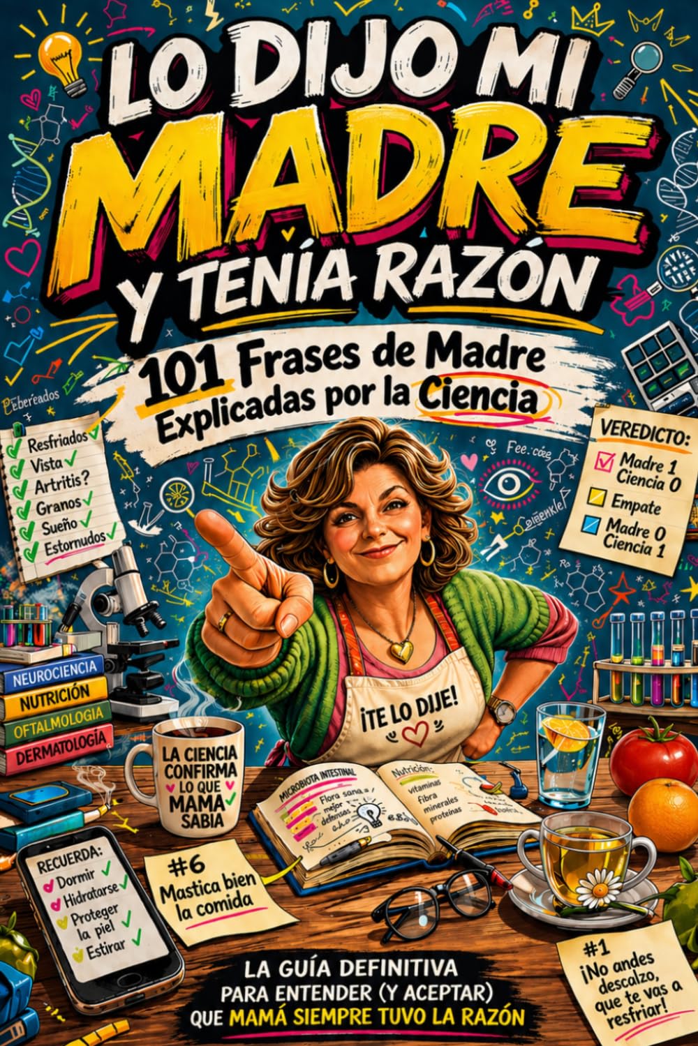 Lo Dijo Mi Madre y Tenía Razón - 101 Frases de Madre Explicadas por la Ciencia: La Guía Definitiva Para Entender (y Aceptar) Que Mamá Siempre Tuvo Razón (Regalos para Madres)