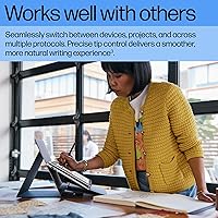 Vista 8 de HP 700 Rechargeable Multi Pen Compatible Across Devices/Protocols USBC Charging, Long Battery Life, LED Indicator Customizable Buttons Adjustable
