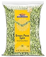 Vista 13 de Guisantes verdes Rani enteros, secos (guisantes de grasa arrowfat guisantes, vatana, matar) 32 oz (2 libras) 31.99 oz ~ Todo natural Vegano Apto