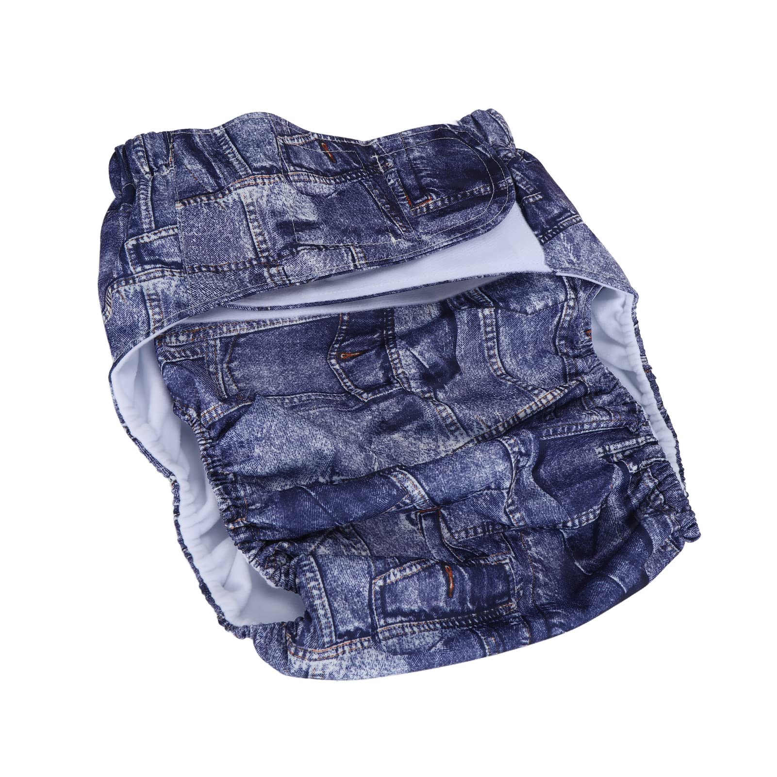 Cryfokt Reusable Adult Cloth Diaper Waterproof Elderly Incontinence