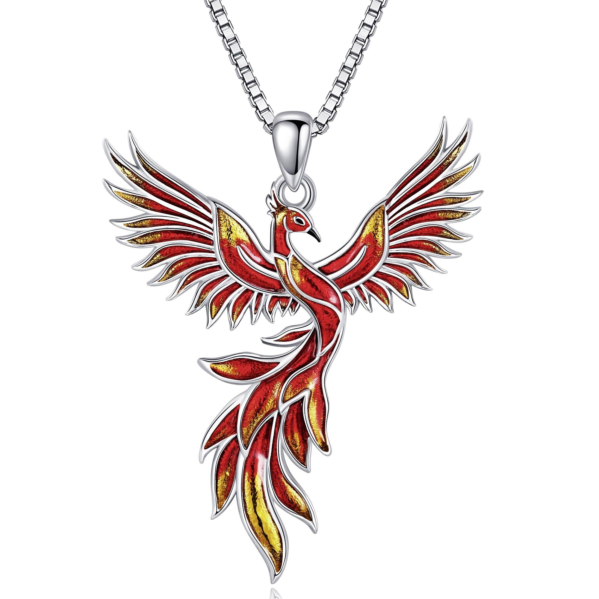 Axolotl/fénix/barbudo/libélula/estrella de mar/zorro/jirafa/huella de pata/cobaya/nutria/pato/abeja/mapache collar de plata de ley con colgante de animales para mujer
