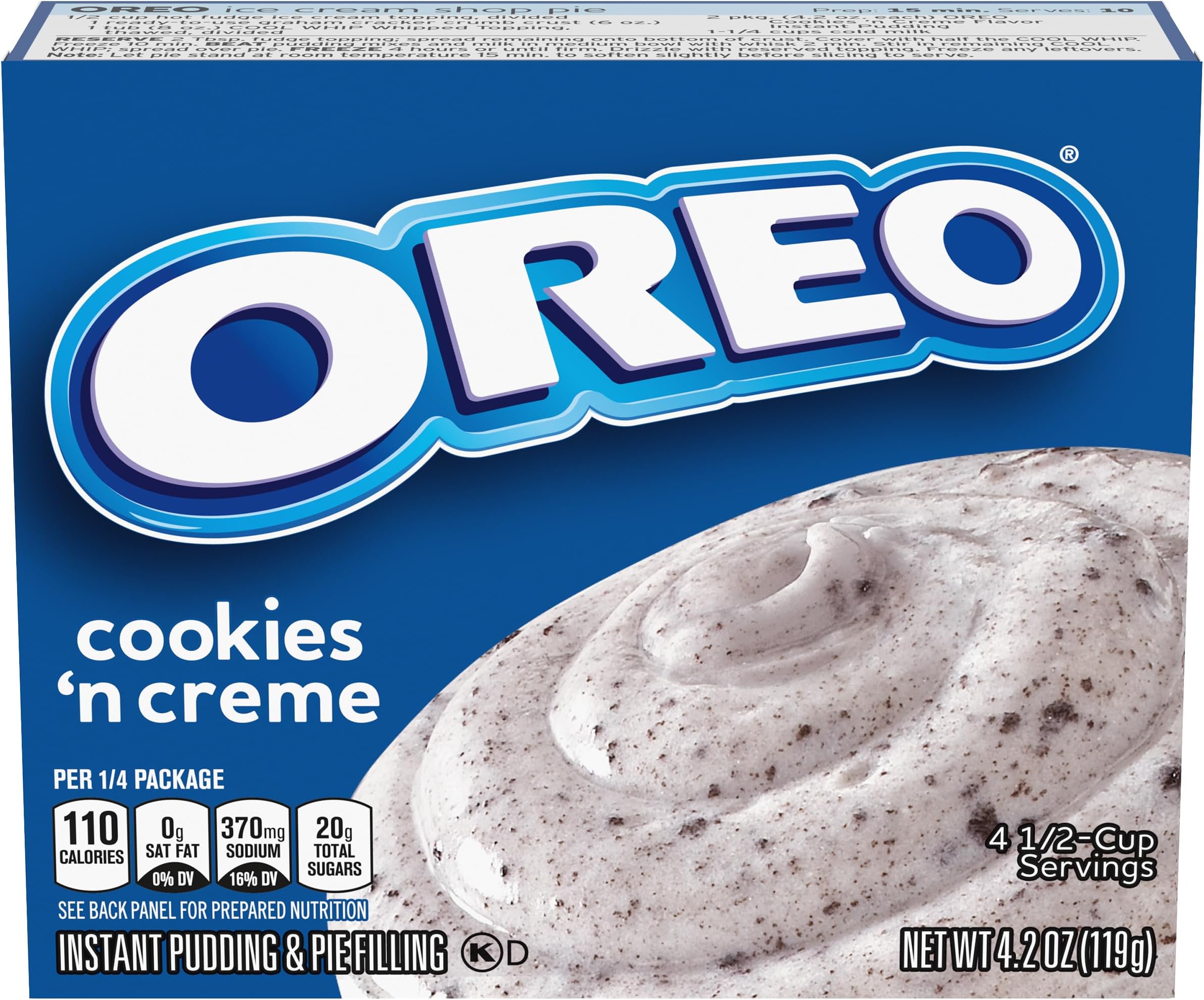 Jello Oreo Dessert Mix 110g (pack of 1)