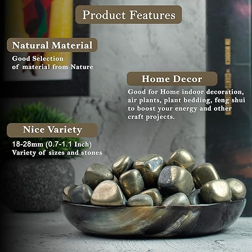 Miniatura 37 de Crocon Kit de cristales y piedras curativas de amatista de 1 libra para cristal curativo de Reiki, piedras pulidas moradas, piedras pulidas