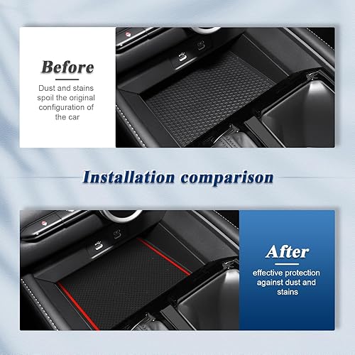 Miniatura 5 de BIBIBO Alfombrillas con ranura para puerta de automóvil Accord 2023 + Honda Accord 2023 + almohadillas de ranura para puerta, tapetes de