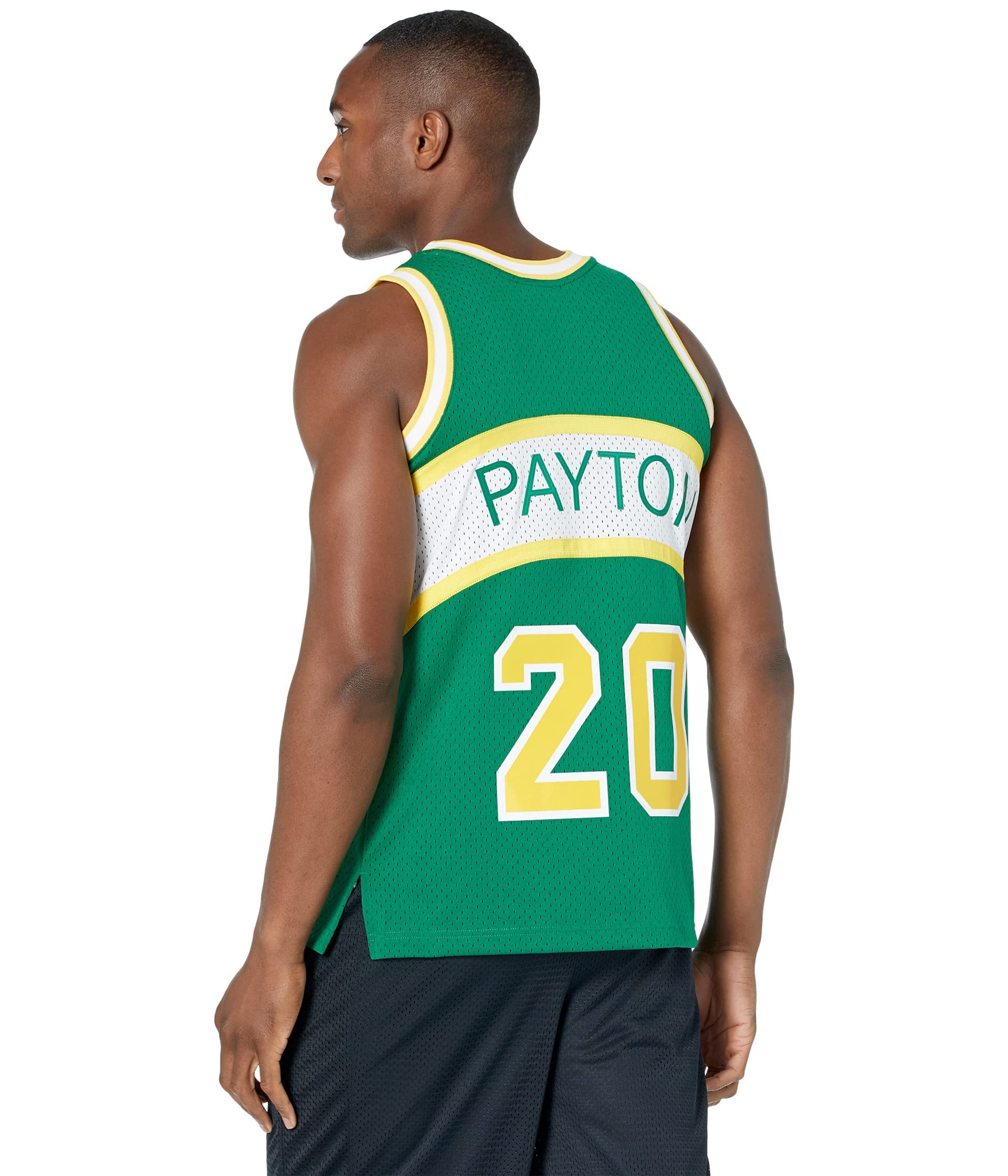Mitchell & Ness Gary Payton #20 Seattle Supersonics 1994-95 Swingman NBA Trikot Grün