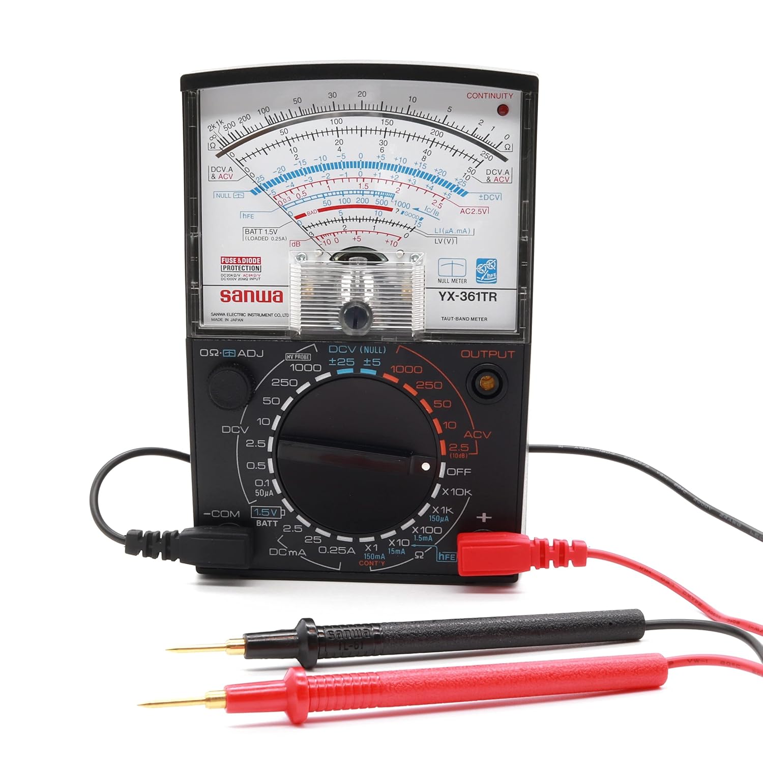 三和電気計器 sanwa アナログマルチテスタ 全商品オープニング価格 YX361TR 多機能型 三和電気計器 sanwa アナログマルチテスタ 全商品オープニング価格 YX361TR 多機能型