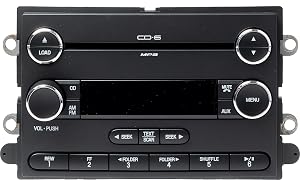 1 Factory Radio AM FM Radio 6 Disc CD MP3 Player Compatible with 2010 Ford F-250 Super Duty