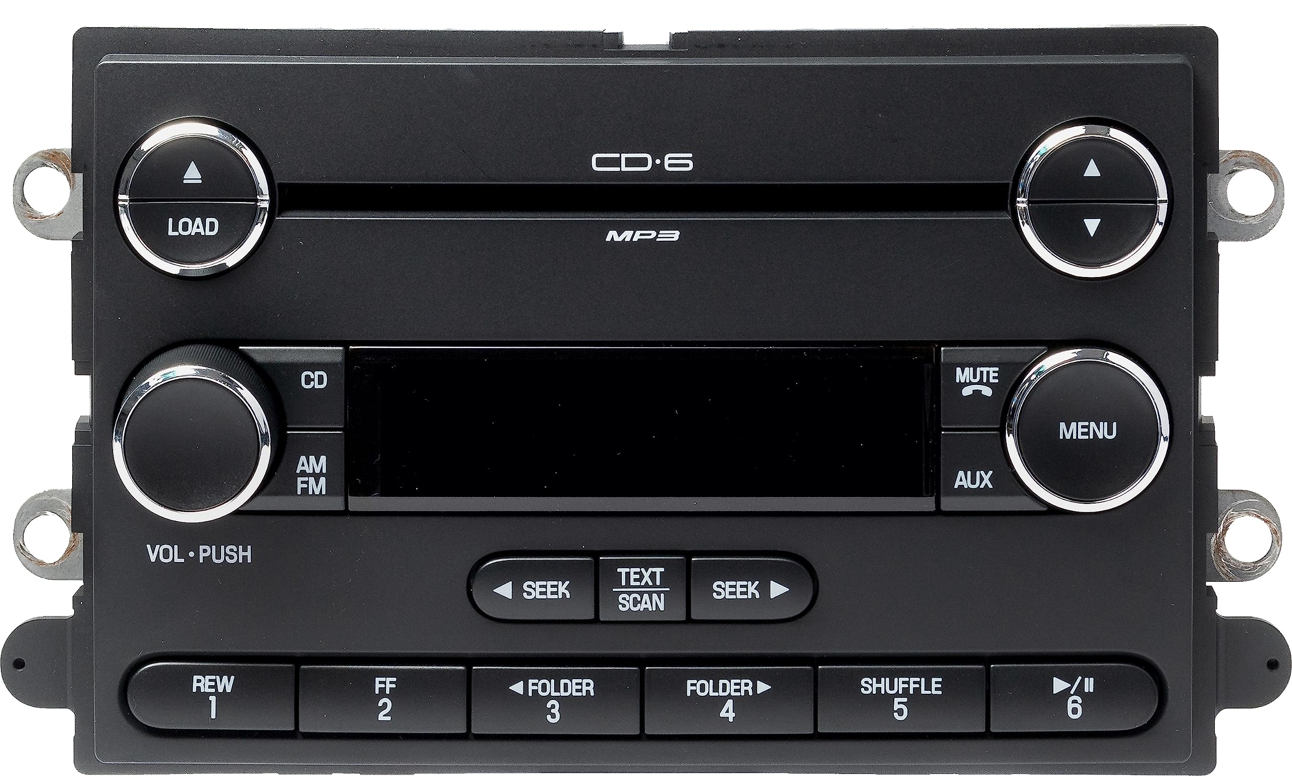 1 Factory Radio AM FM Radio 6 Disc CD MP3 Player Compatible with 2010 Ford F-250 Super Duty