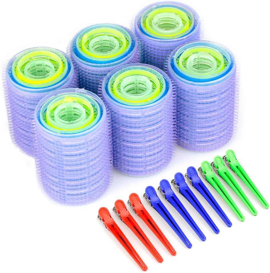 plastic hair curlers