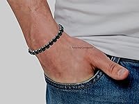 Vista 686 de Amazing Gemstone Crystal Bracelet for Women Men's Gifts - Protection Healing Crystal Bracelet - 8mm Gemstone Beaded Adjustable Bracelet Pulseras