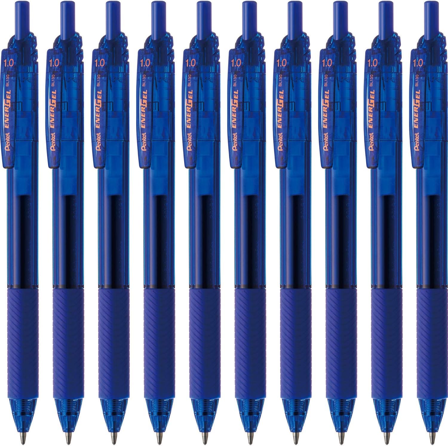 Pentel BL130C Gel Ink Ballpoint Pen, EnerGel S, 0.04 inch (1.0 mm