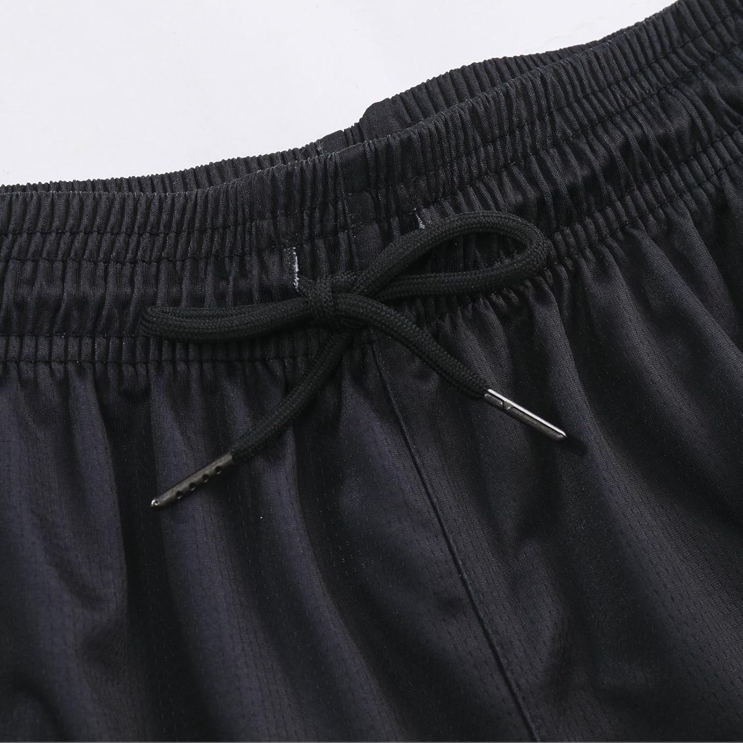 Mens Basketball Athletic Shorts with Zip Pockets Mesh Workout Active Performance Gym Shorts - Image 7