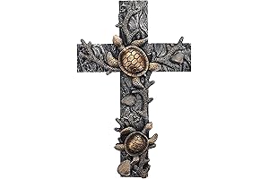 Top Brass Large Sea Turtle Wall Cross