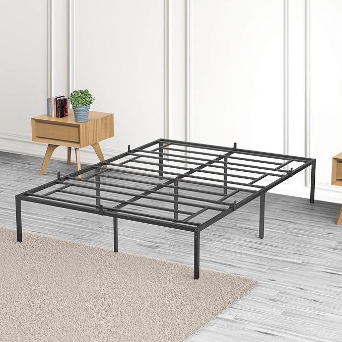 SunnyFurn Full Bed Frame Platform,14 Inch Metal Full Size