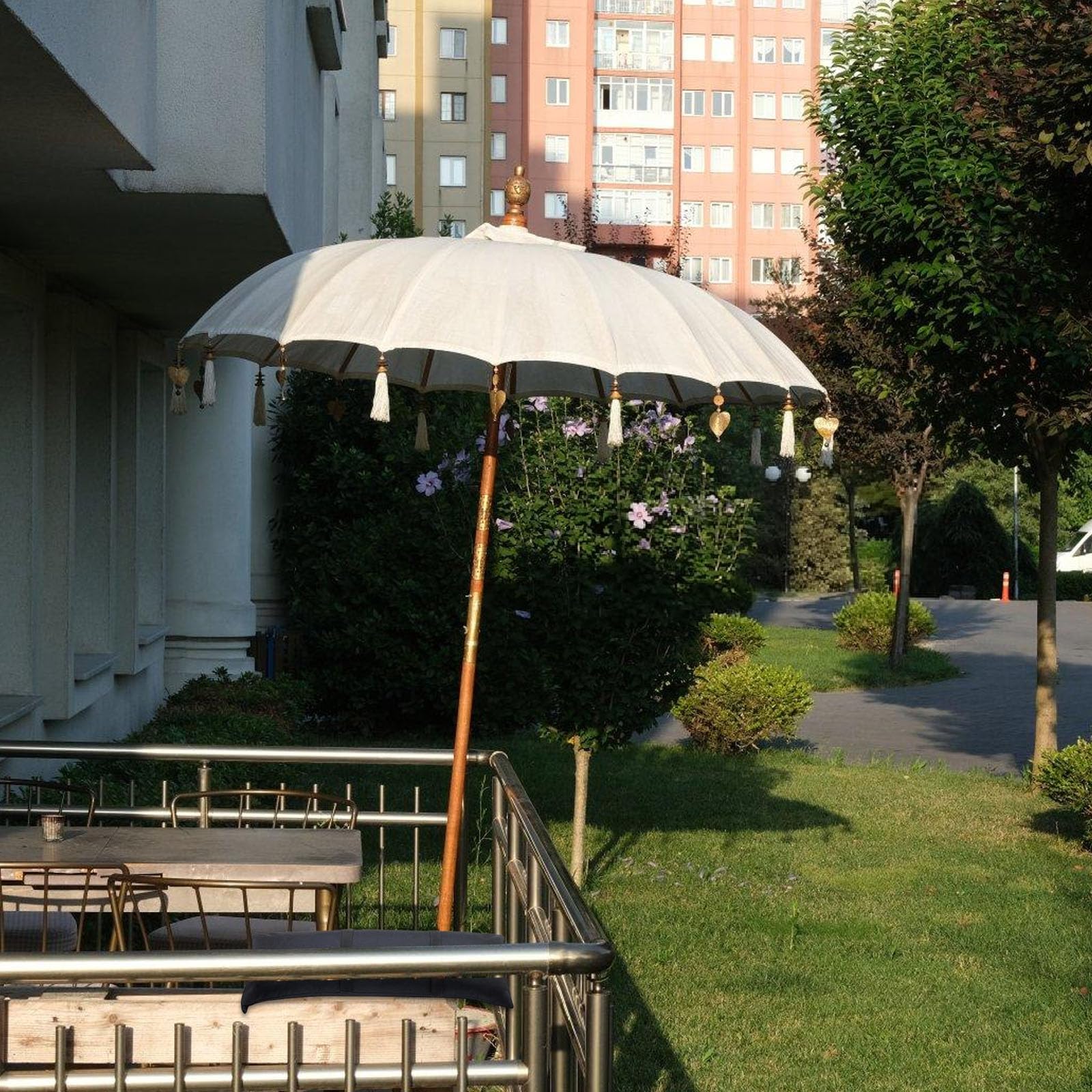 2-pak obciążników do parasola z piaskiem do wielokrotnego napełniania, na patio, do użytku na zewnątrz, futrzane worki na piasek, stabilność i ochrona, wytrzymałe, odporne na warunki atmosferyczne
