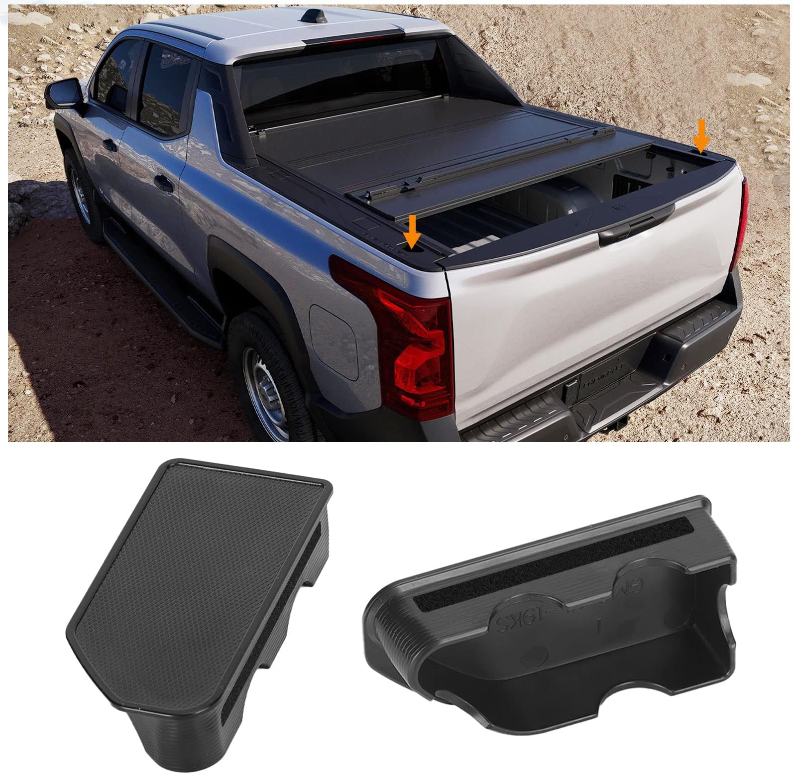 Bed Rail Stake Pocket Covers for Chevy Silverado/GMC Sierra