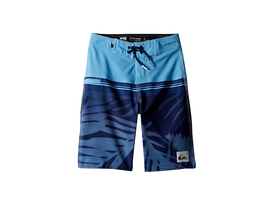 

Quiksilver Kids Highline Zen Division Boardshorts (Big Kids) (Medieval Blue) Boy's Swimwear