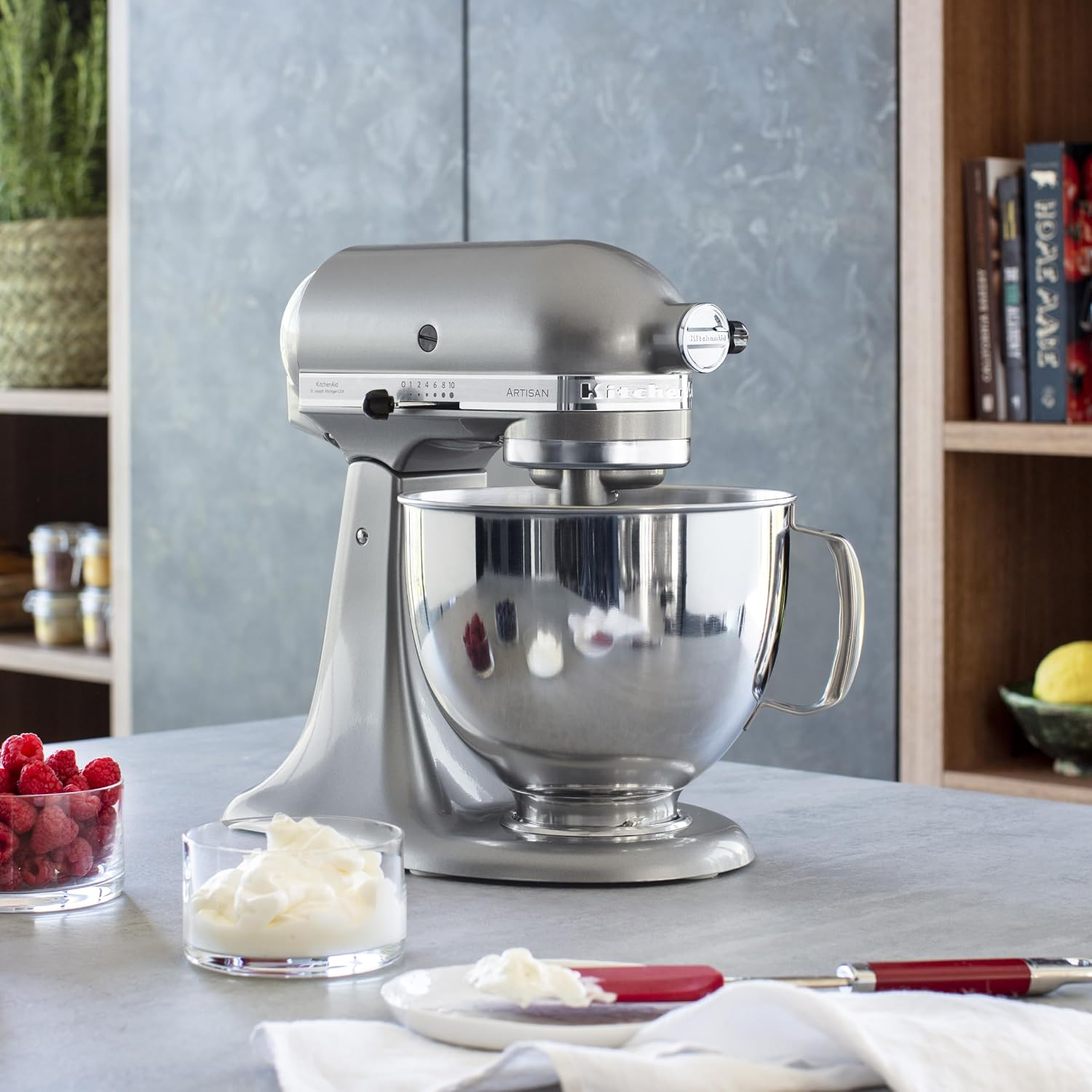 Artisan Stand Mixer (Contour Silver, Stainless Steel 4.8 litres (5K… thumbnail 5