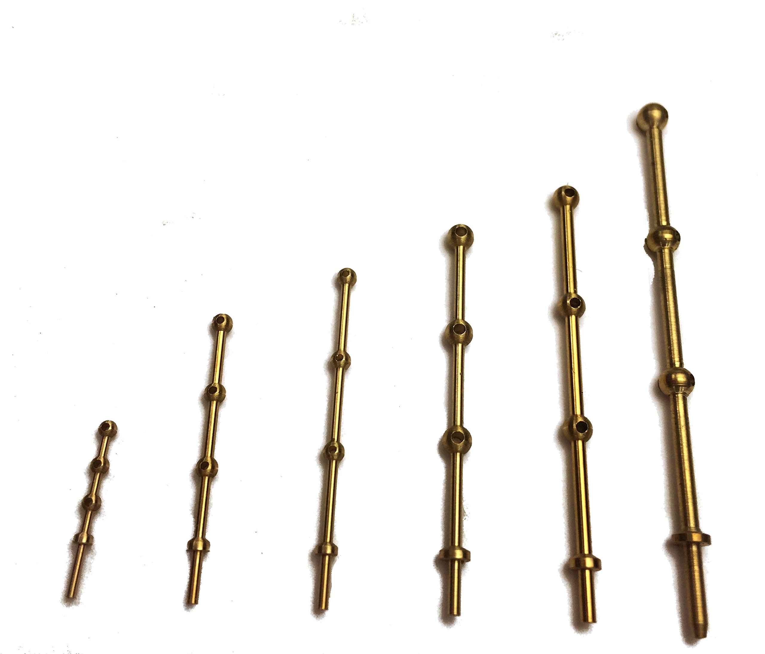 Caldercraft 3 Hole Stanchions 25Mm X 10