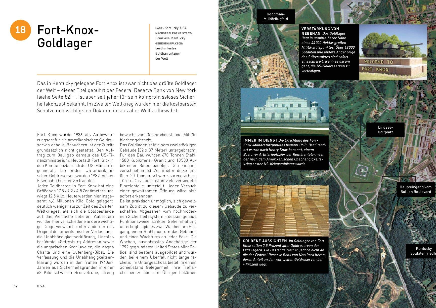 Die 100 geheimsten Orte der Welt: Von der entmilitarisierten Zone in Korea über das Grab des Dschingis Khan bis zu Hitlers Führerbunker und der Area 51