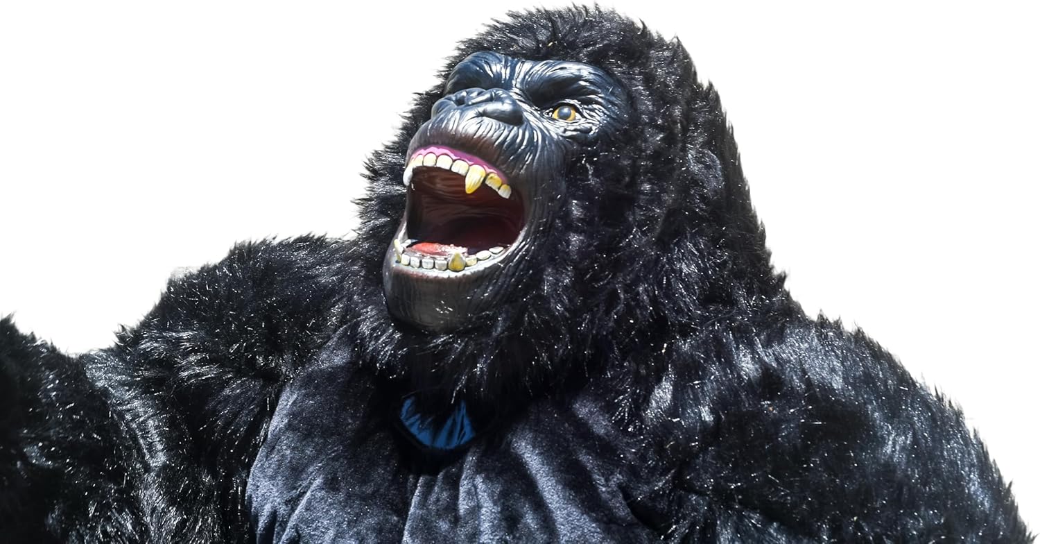 CHUB SUIT Giant Inflatable Gorilla Halloween Costume Premium 8’ Tall Realistic with 3000mAh Battery Included (Gorilla 2.0) - Image 7