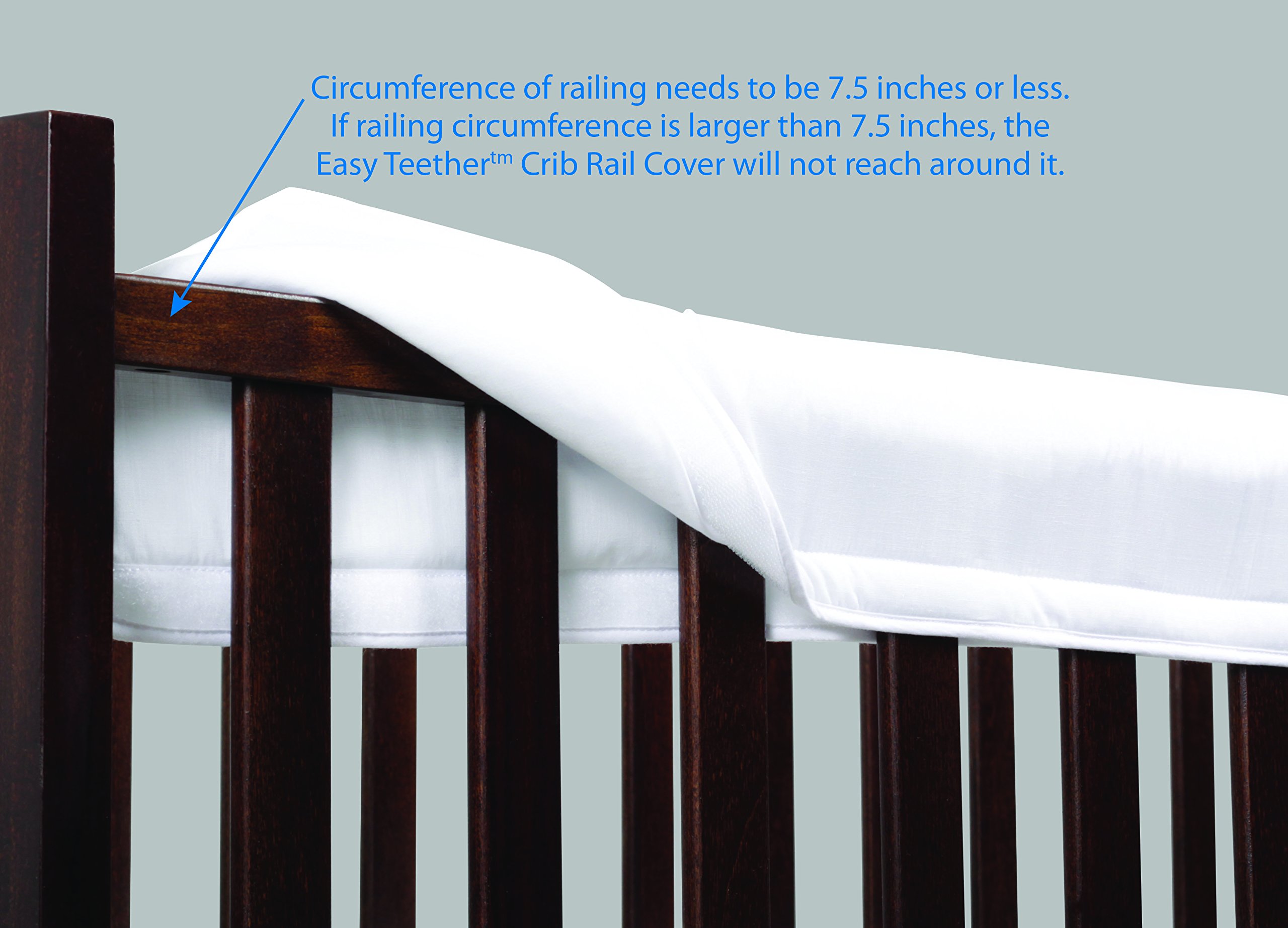 leachco crib rail cover