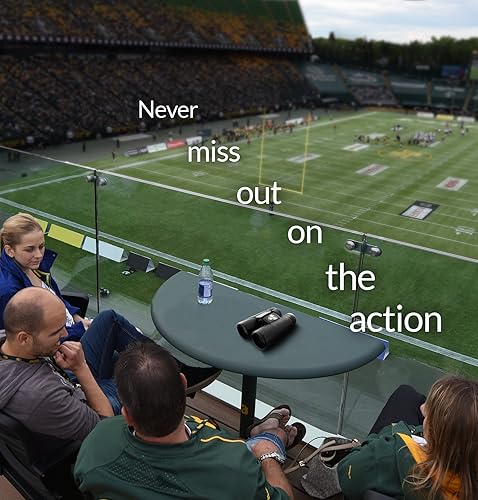 Miniatura 5 de E Tronic Edge Prismáticos para adultos  Profesional para la observación de aves, caza, senderismo y viajes  Compacto para hombres y mujeres  Correa