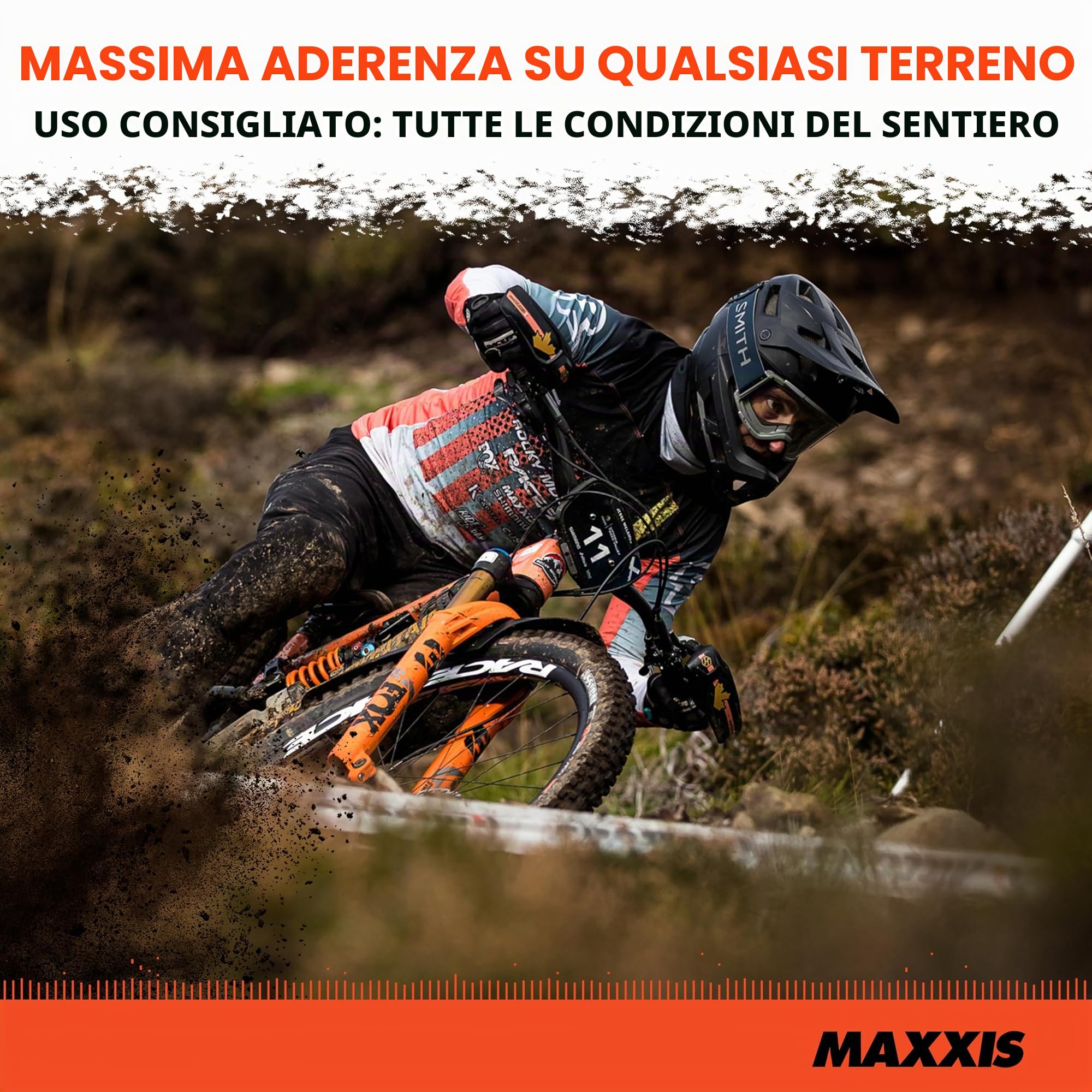 Maxxis Minion DHF - Pneumatico Dual Compound, 20, 24, 26, 27.5, 29, EXO, E25 Rating, Tubeless, Gold Standard of Gravity Focused Tread