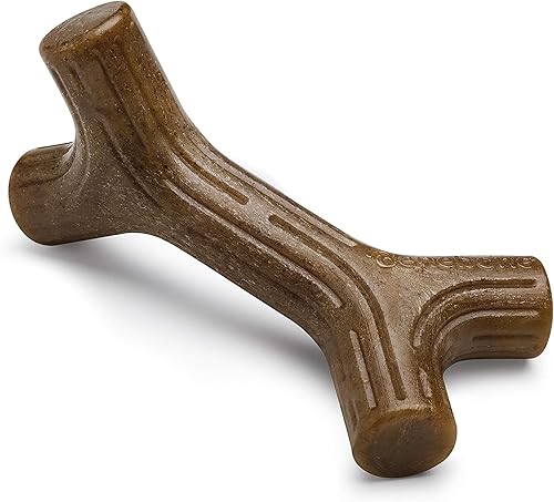 Miniatura 7 de Benebone Maplestick - Juguete masticable duradero para perros masticadores agresivos, madera de arce real, fabricado en Estados Unidos, grande