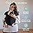 Boba Bliss Pre-Wrapped Baby Carrier with Buckle - Newborn to 7-35 lbs Light, Breathable & Easy to Adjust Hybrid Infant Sling & Toddler Carrier - Certified Hip-Healthy for 0-18 Months - Black