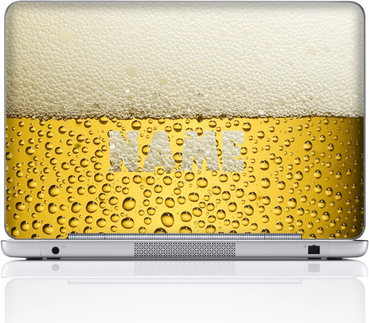 Meffort Inc Personalized Laptop Notebook Notebook Skin Sticker Cover Art Decal, Customize Your Name (15.6 Inch, Four Seasons Tree) : Electronics