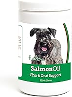 Vista 72 de Healthy Breeds Golden Retriever - Aceite de salmón masticable suave, 90